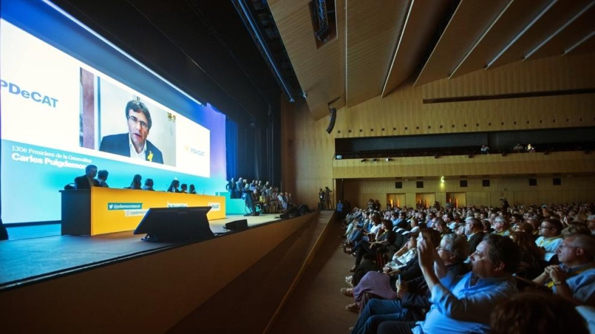 Puigdemont celebra que el PDeCAT s'afegeixi al projecte de la Crida