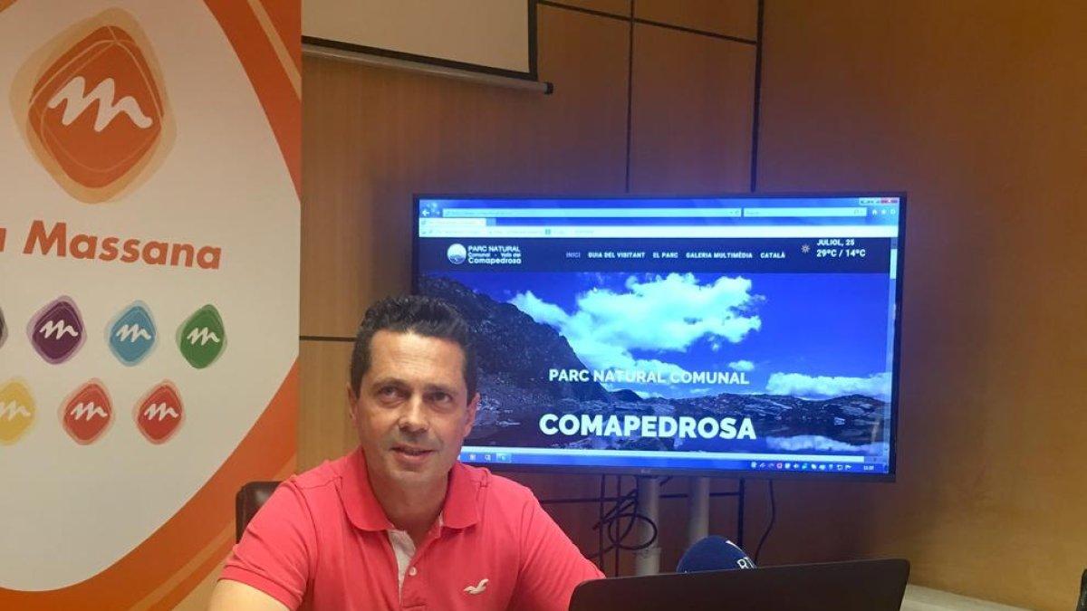EL conseller de Medi Ambient, Agricultura i Sostenibilitat, Sergi Gueimonde