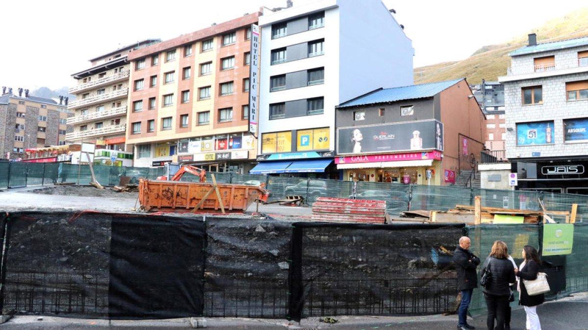 La plaça de l'església del Pas estarà acabada a final del 2019