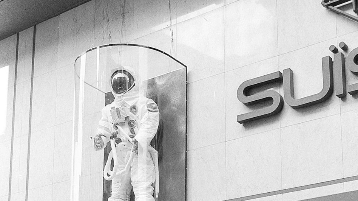 La joieria Suïssa va portar un vestit espacial el desembre del 1991