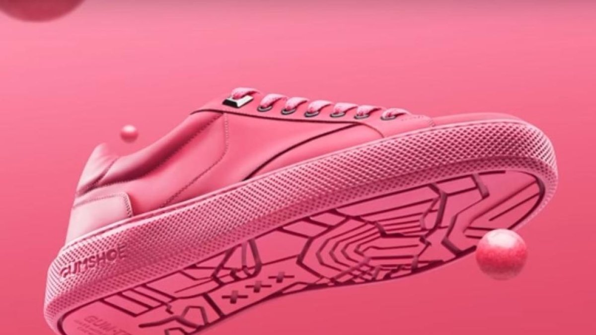 El primer calçat fet a base de xiclets