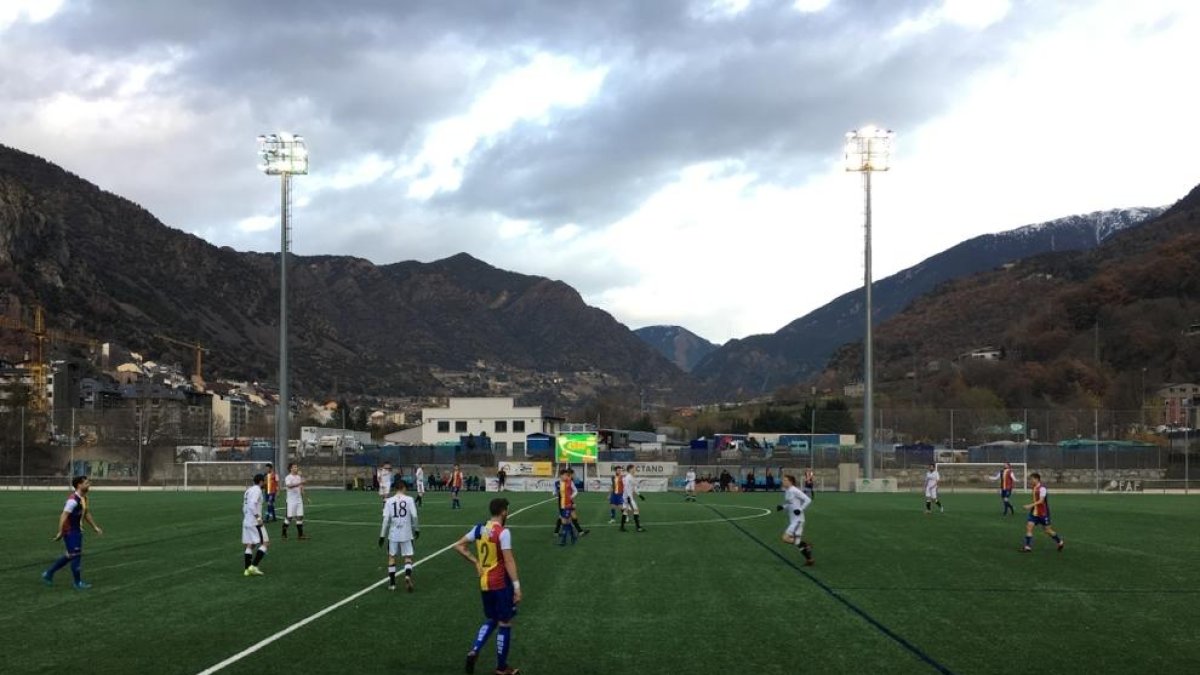 Un FC Andorra amb dues cares empata sense gols amb el Borges (0-0)