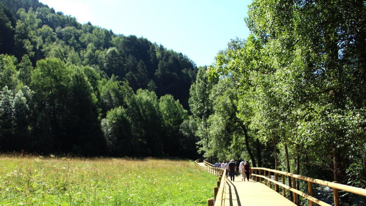 Ordino estrena un camí d'unió entre la Cortinada i Ansalonga