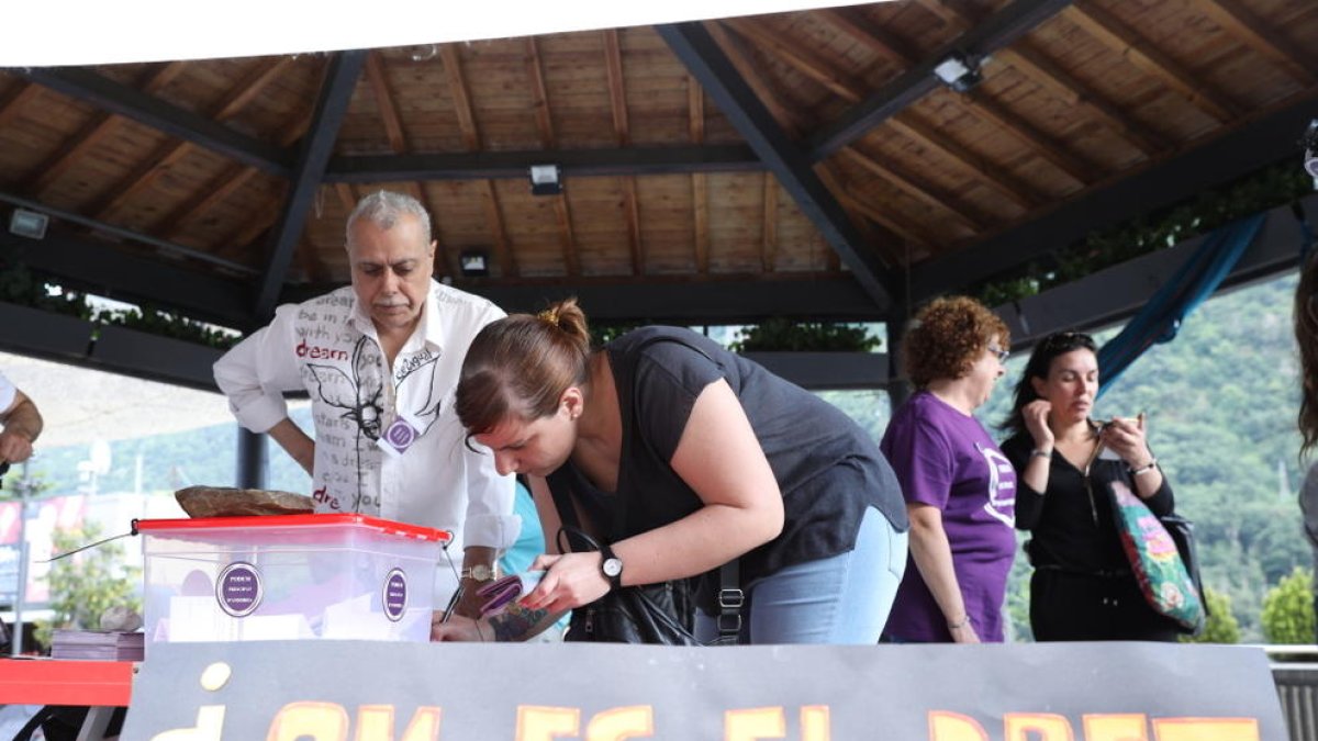 Els sindicats recolliran signatures a la Fira d'Andorra la Vella per presentar dues ILP