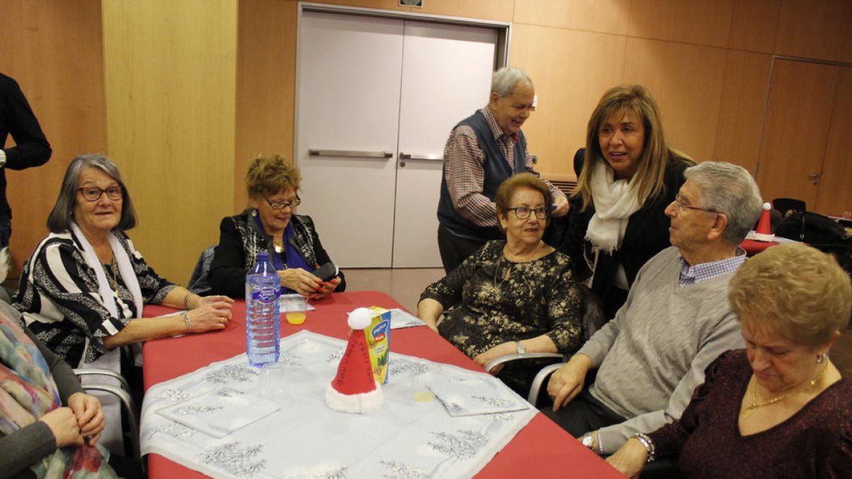 Berenar de Nadal de la gent gran d'Andorra la Vella