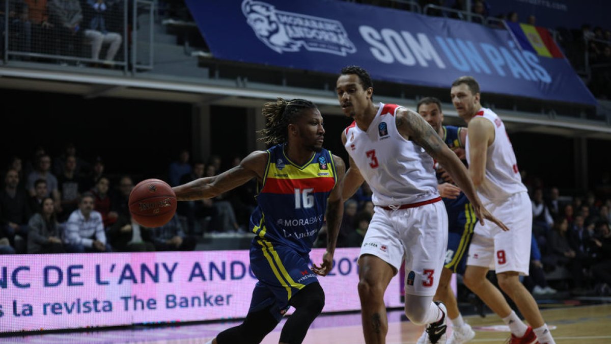 El MoraBanc Andorra supera el Mònaco i acaba segon la fase de grups de l'Eurocup