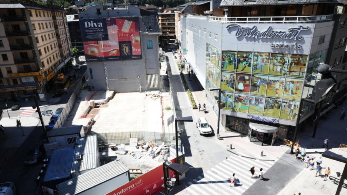 Els carrers adjacents a The Cloud seran una zona lúdica per a vianants