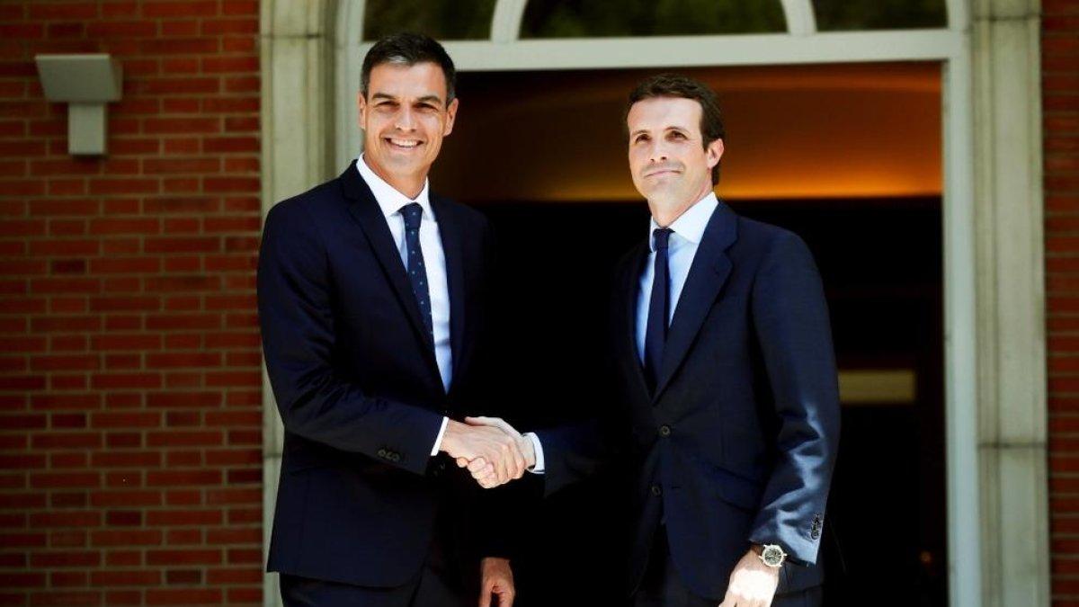 L''efecte Moncloa' catapulta el PSOE prop de 10 punts per sobre de PP i Cs