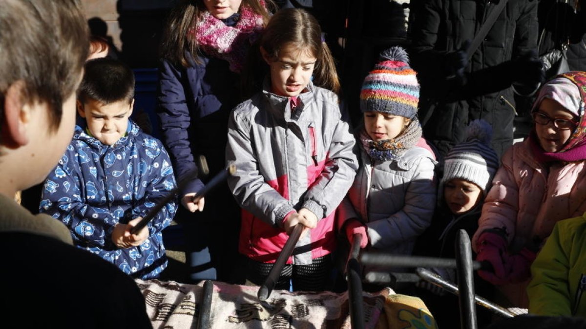 El tió i el Pare Noel seran a la plaça Major