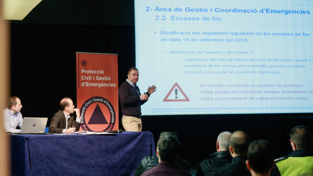 Protecció Civil ha intervingut en 26 emergències al 2018