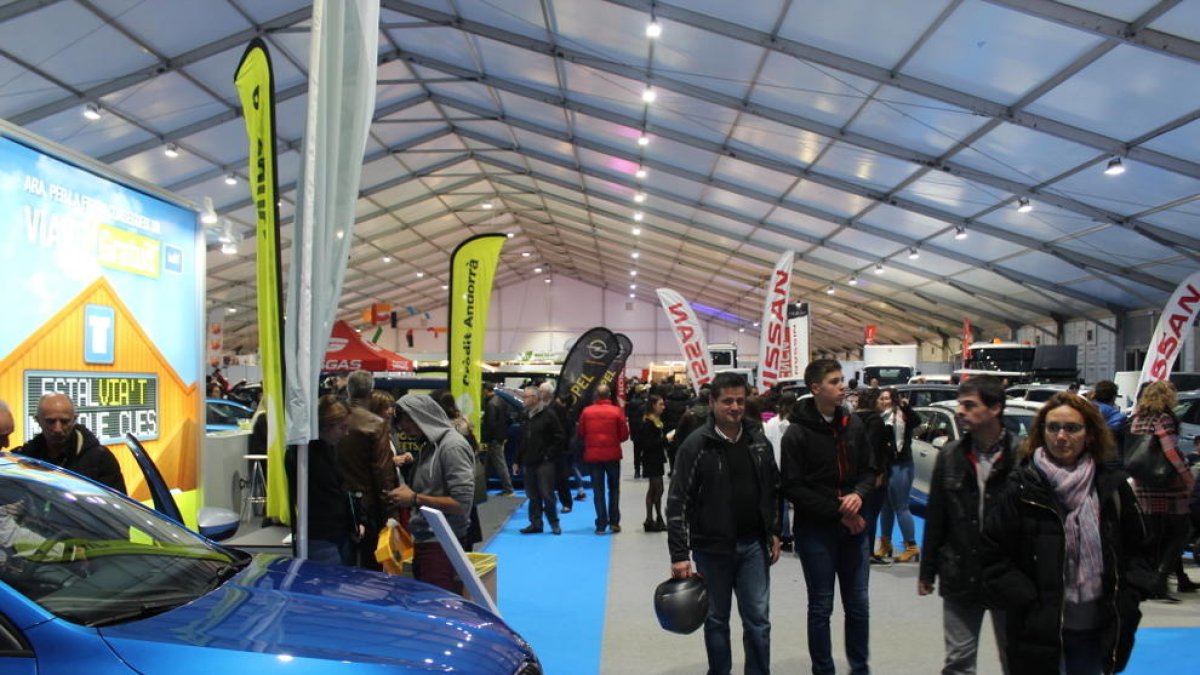 La fira manté el nombre de visitants tot i el mal temps del cap de setmana