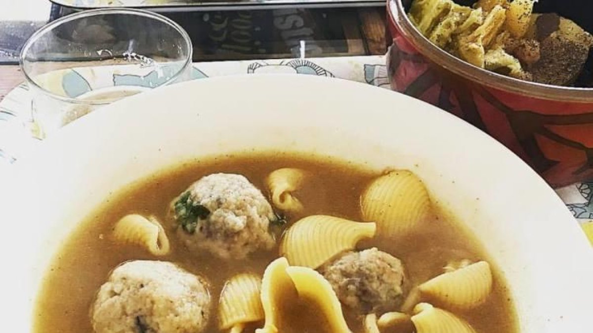 Tot i que mengeu escudella i carn d'olla, mengeu-vos les verdures del brou.