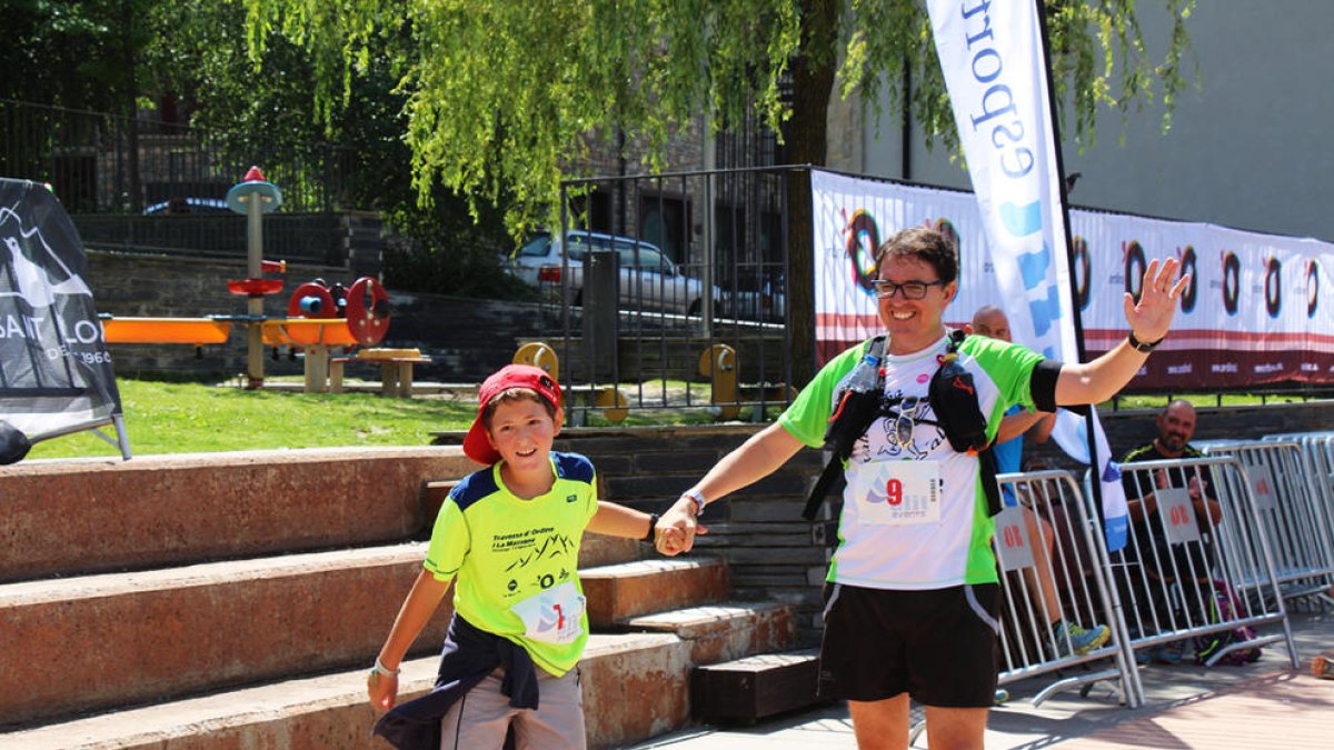 Piñol i Lefort guanyen una travessa festiva entre Ordino i la Massana