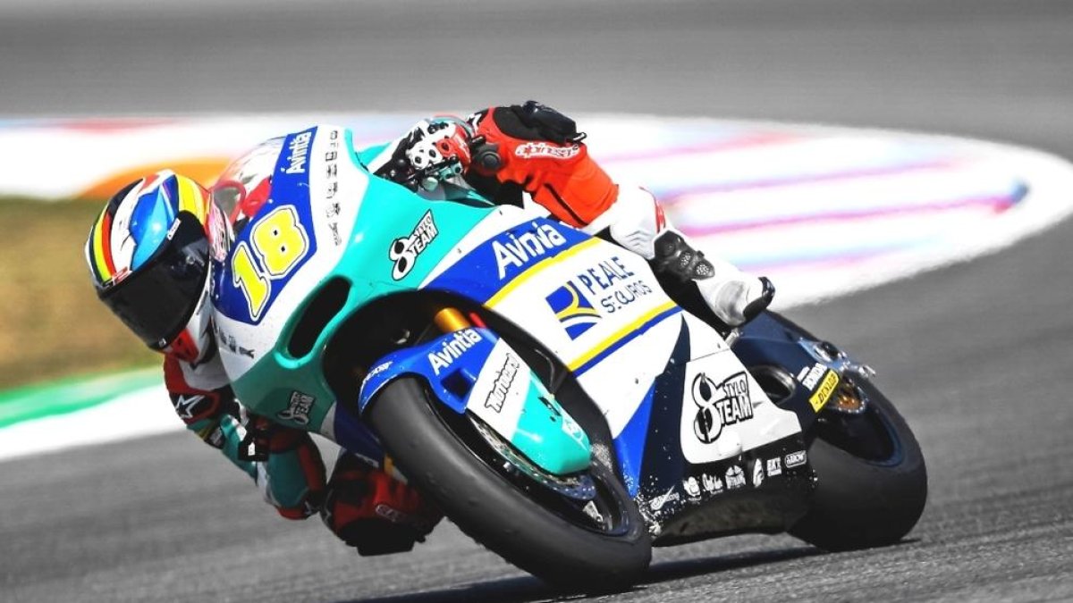 Xavi Cardelús no pot acabar la cursa a Brno per una caiguda