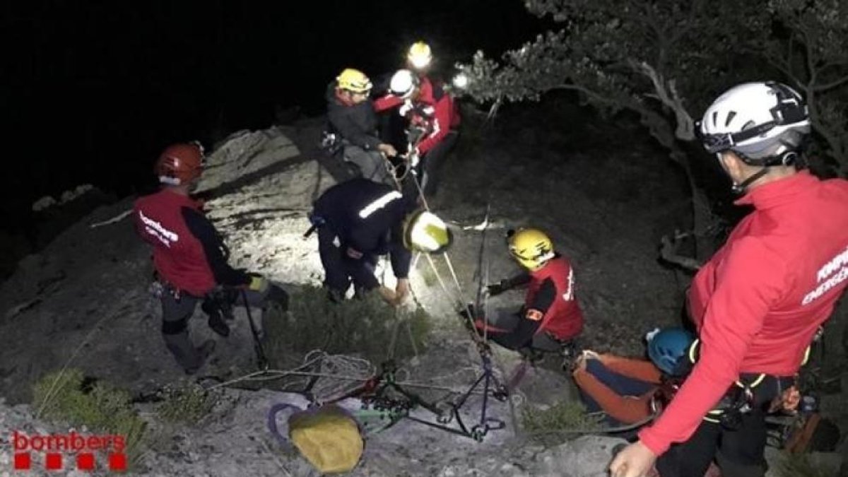 L'escaladora que va resultar ferida de gravetat al baix Pallars rebrà l'alta avui