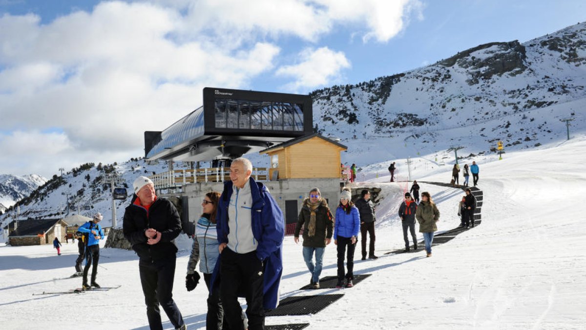 Nova etapa a Arcalís amb el telecabina Tristaina