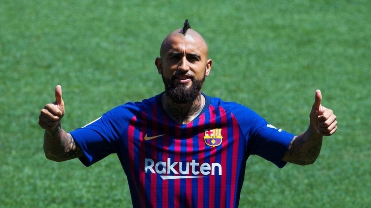 Arturo Vidal, feliç d'arribar “al millor club del món”