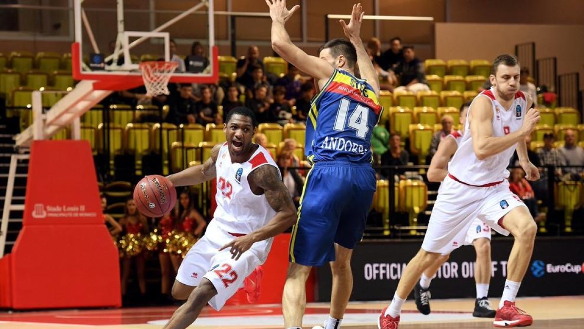 El MoraBanc Andorra ha jugat a casa de l'AS Monaco Basket