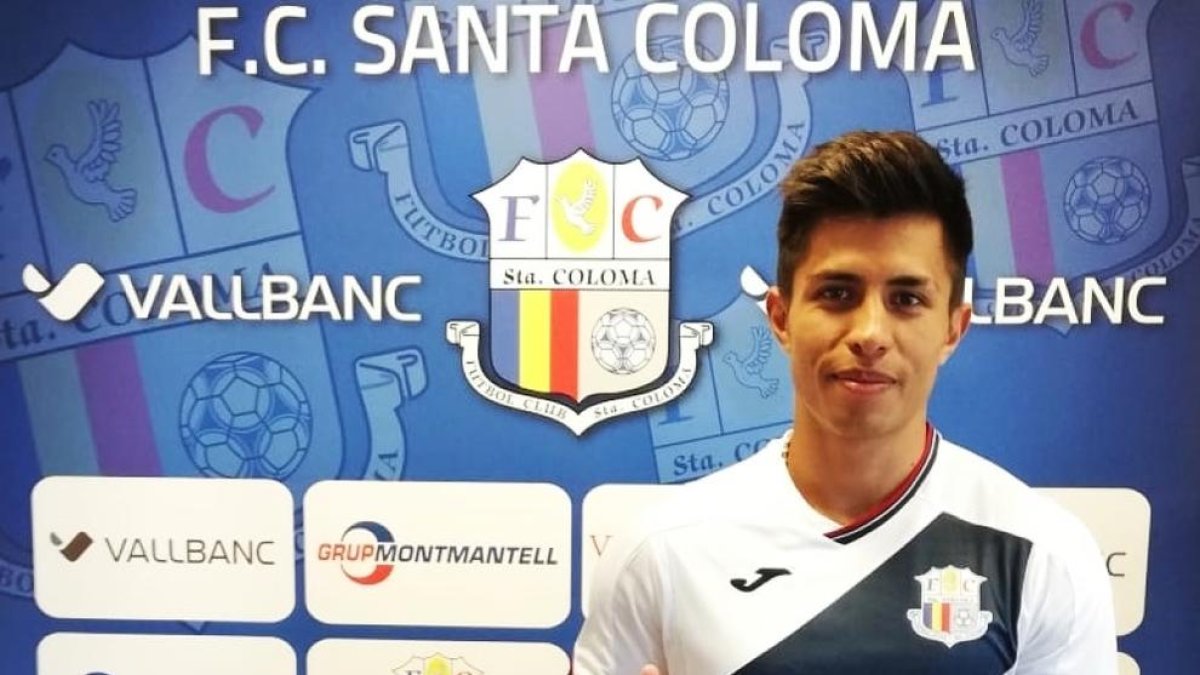 El Vall Banc FC Santa Coloma fitxa Diego Nágera