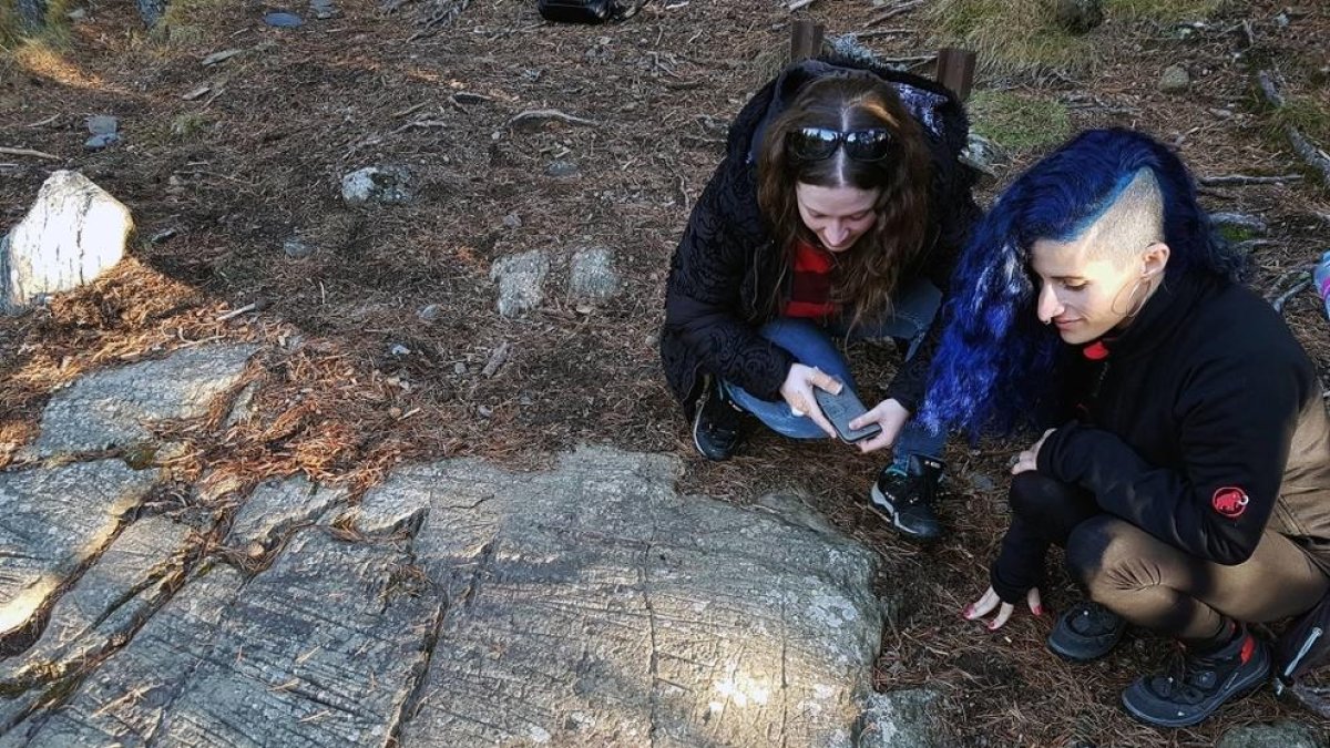 Visita pel solstici d'hivern al Roc de les Bruixes