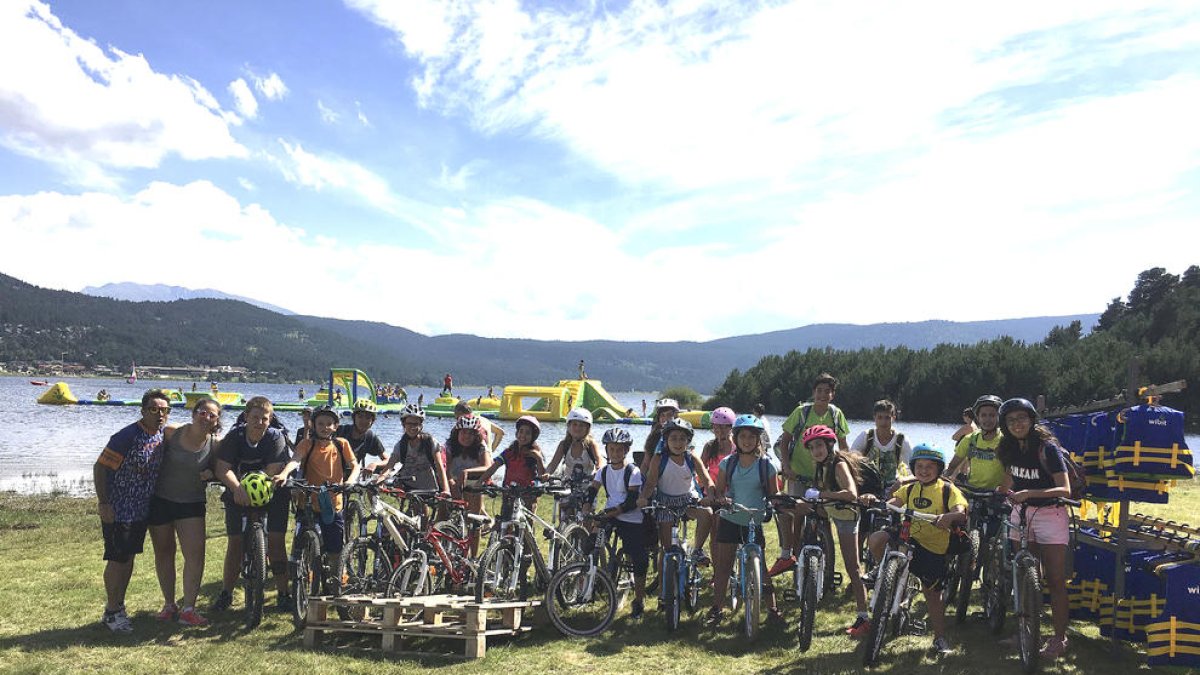 Ruta en bibicleta per la muntanya