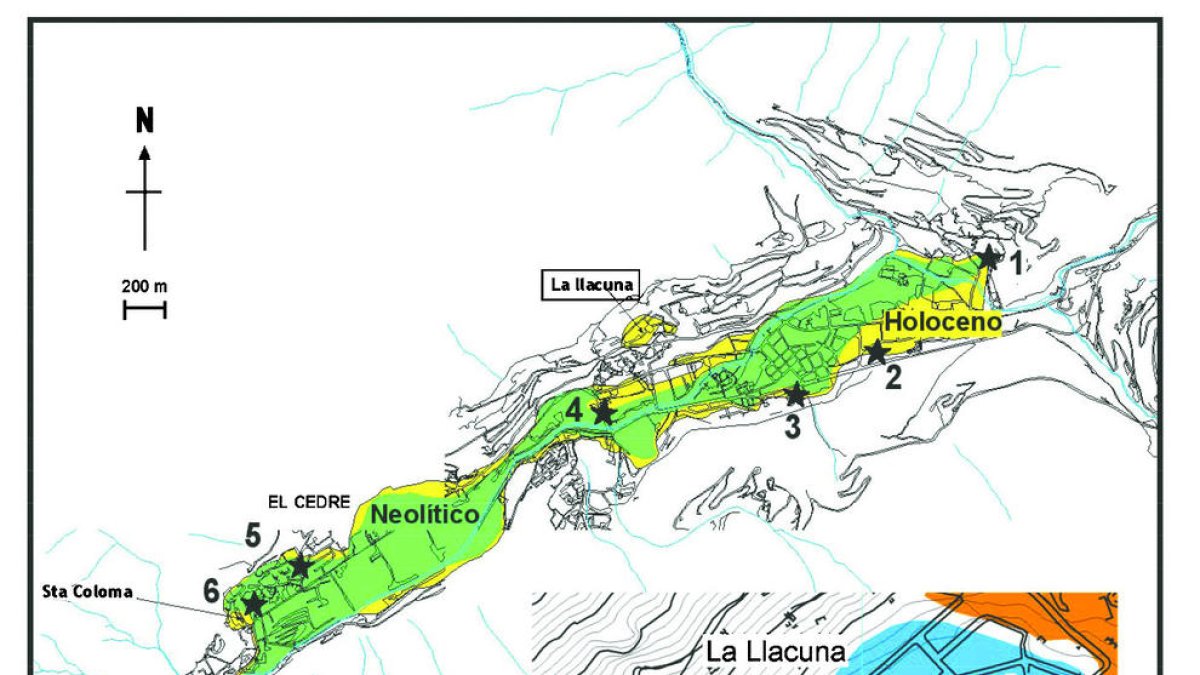 Andorra era un llac a l'època del neolític