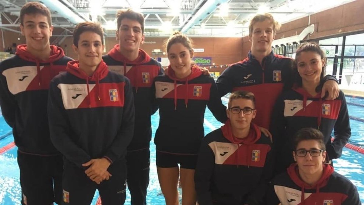 Patrick Pelegrina bat el rècord d'Andorra dels 50 esquena al Trofeu de Nadal de Sant Sebastià