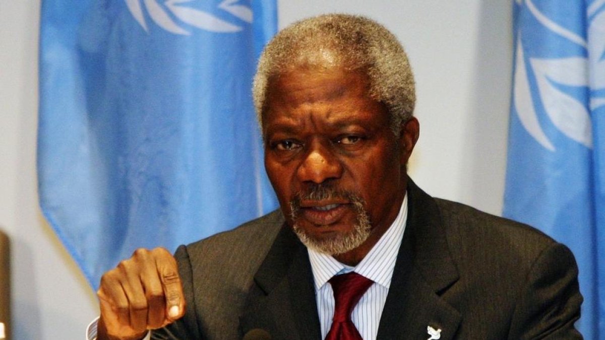 Mor l'ex-secretari general de l'ONU, Kofi Annan