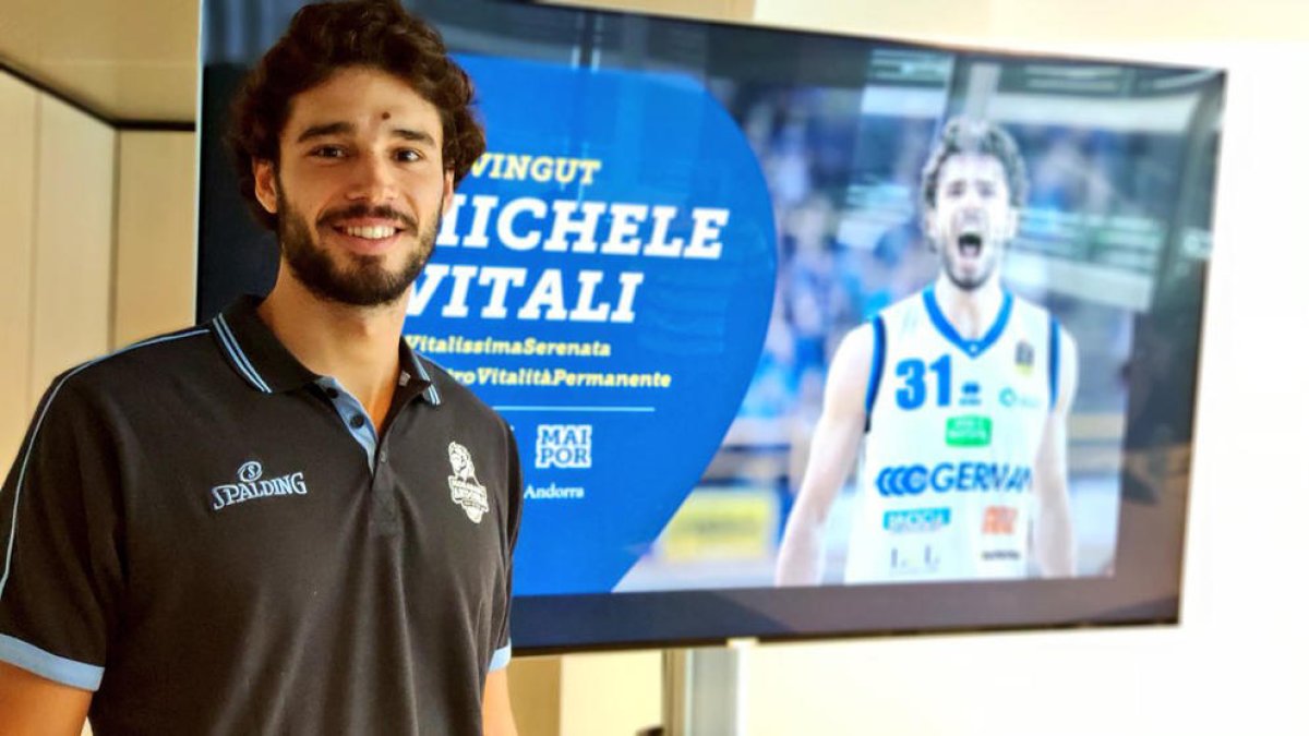 Michele Vitali es pren l'experiència andorrana com un repte