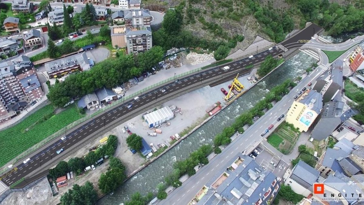 Licitat un tram de la desviació de Sant Julià de Lòria