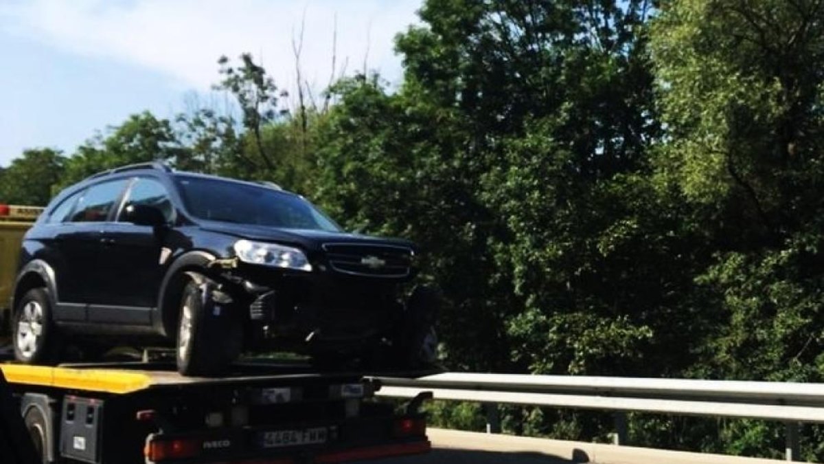 Un dels ferits a l'accident a l'N-145 continua ingressat
