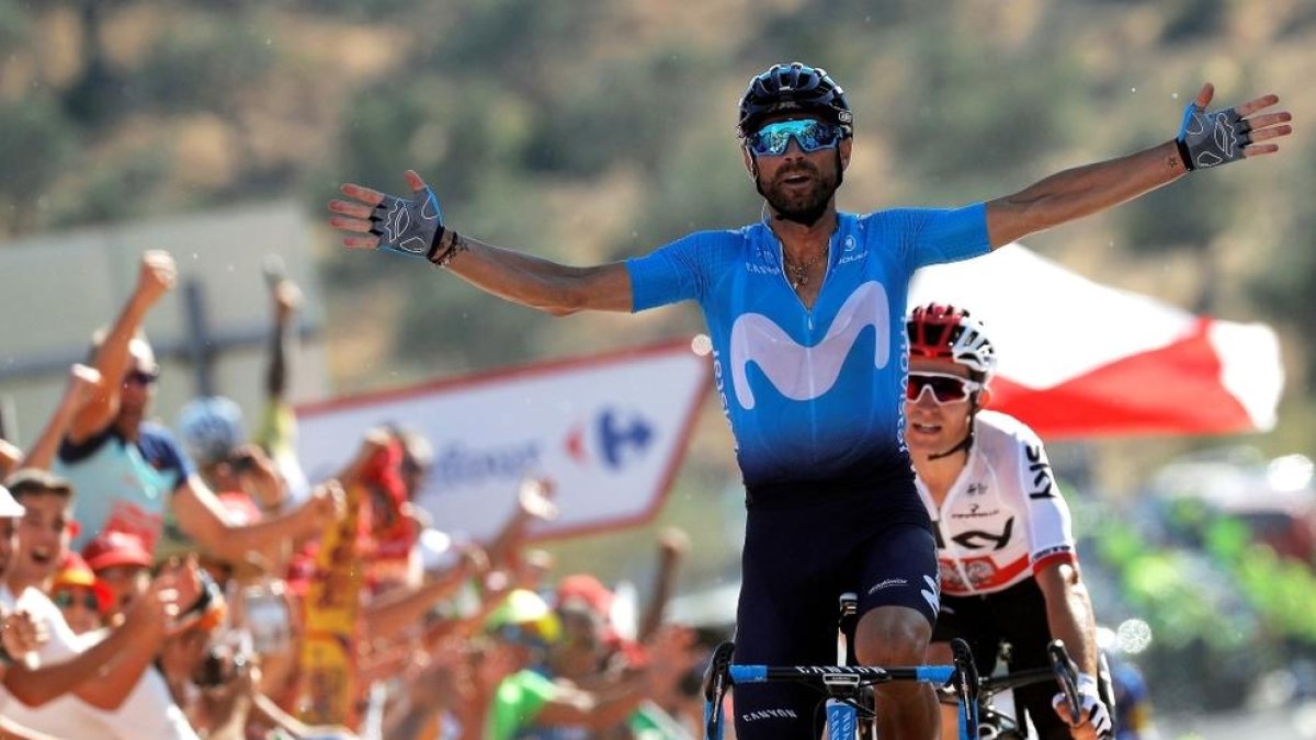 Valverde guanya la segona etapa i Dennis ja no és líder