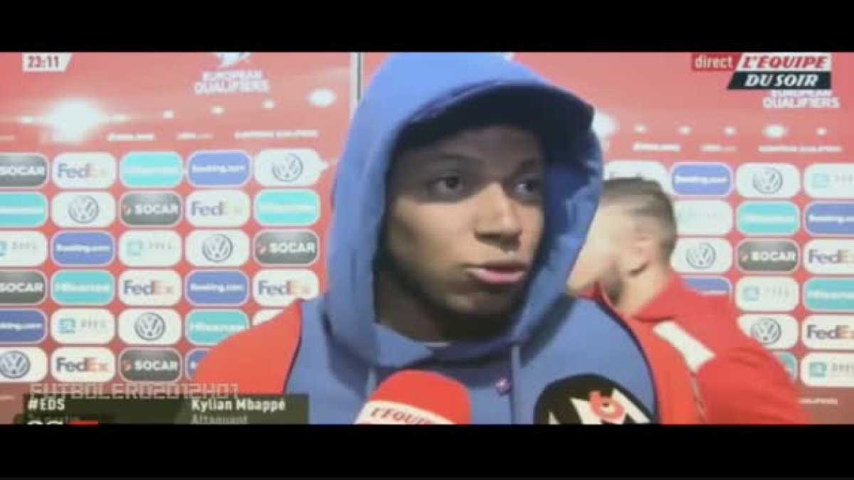 Broma a Mbappé
