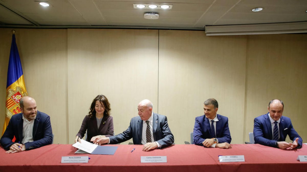 Se signa un conveni per a la col·laboració transfronterera en matèria de fauna salvatge