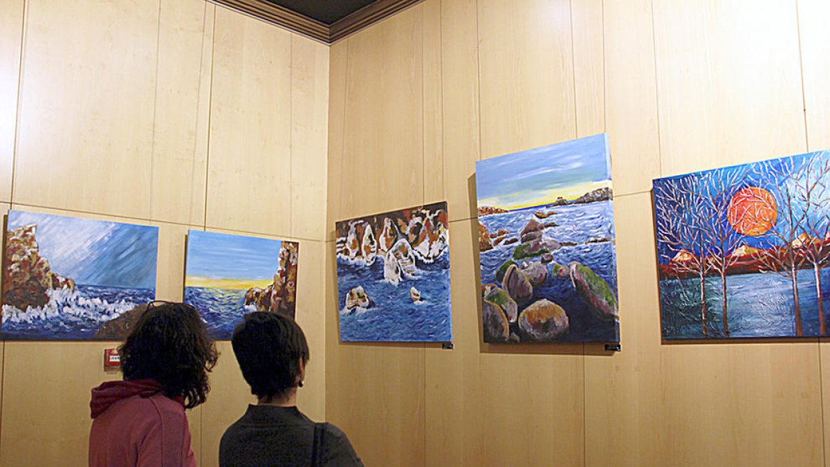 Lluïsa Casas, al vestíbul de Bingo Star's