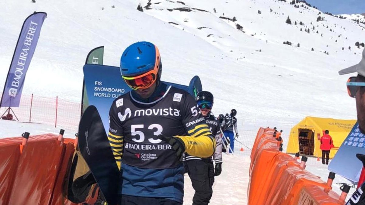 Lluís Marín, setè, a la final de Baqueira