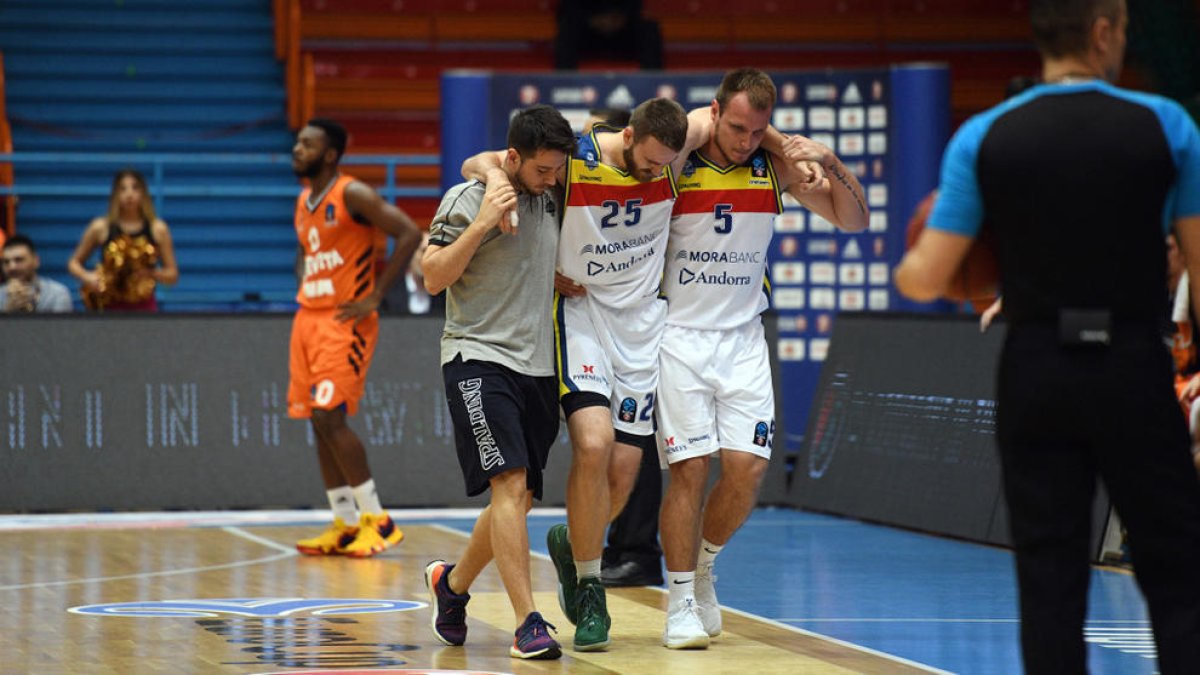 David Jelínek serà baixa les quatre properes setmanes