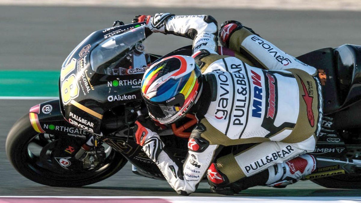 Una caiguda marca la segona jornada d'entrenaments de Cardelús