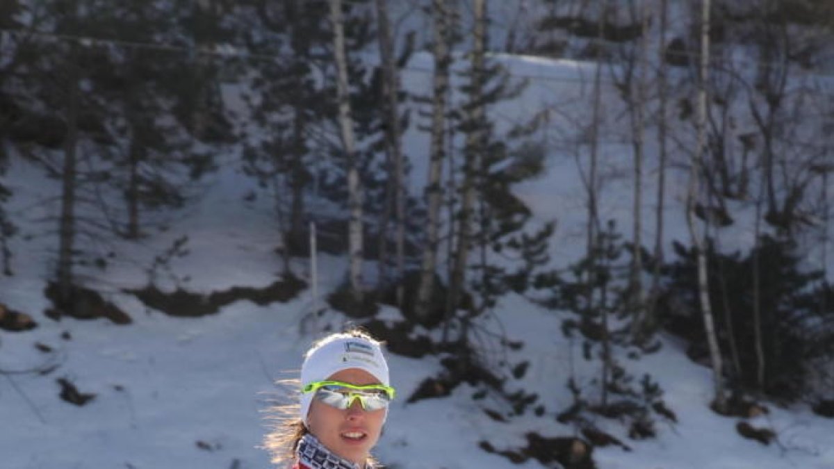 Carola Vila, dotzena a l'esprint de l'OPA júnior de Nove Mesto