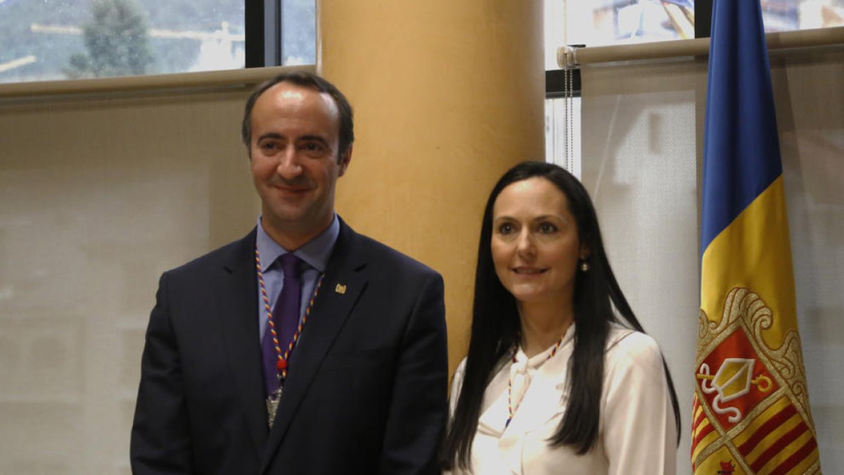 Olga Molné es converteix en la primera cònsol menor de la Massana