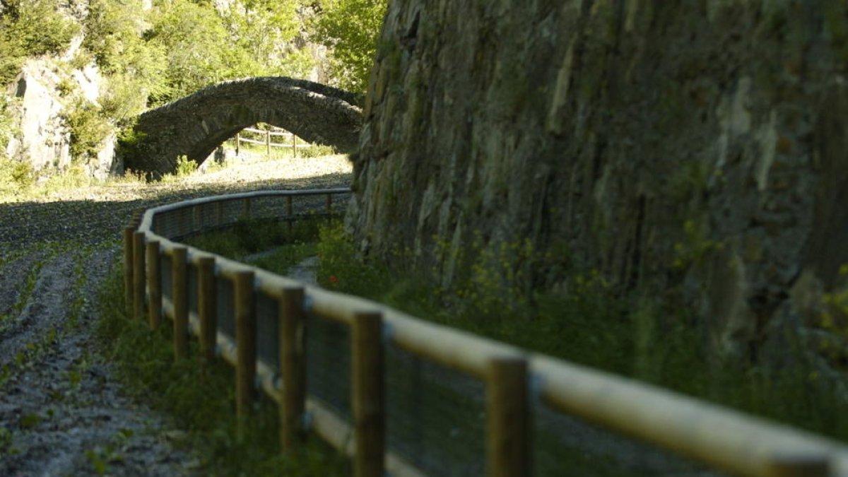 Tancat el pas al camí ral fins a final de gener per unes obres
