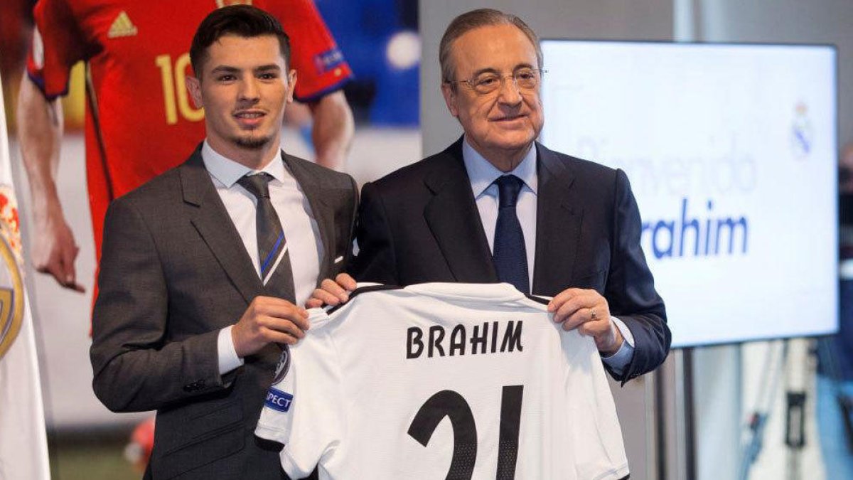 El Reial Madrid presenta Brahim