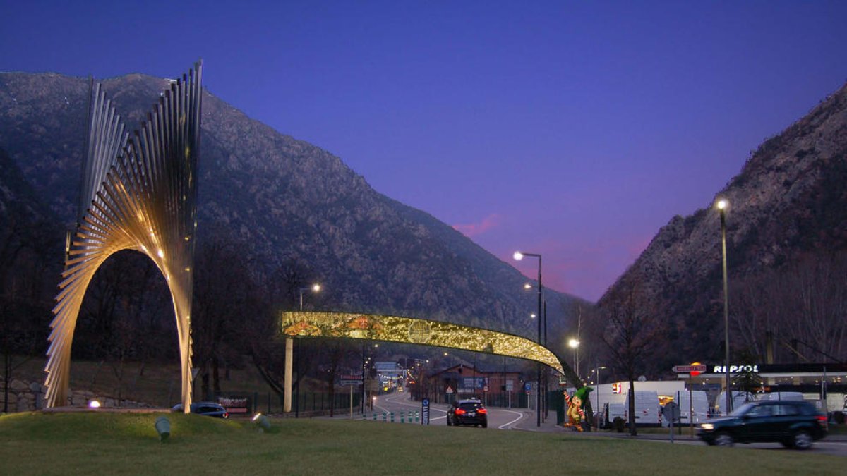 El projecte guanyador del portal d'entrada s'instal·larà a finals d'estiu