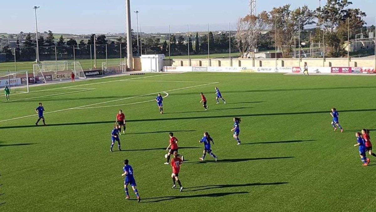 La selecció sub-16 femenina cau clarament amb Malta (7-0)