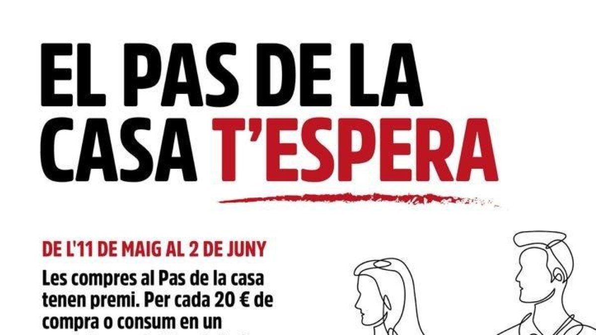 Un sorteig i transport de franc per atraure compradors al Pas