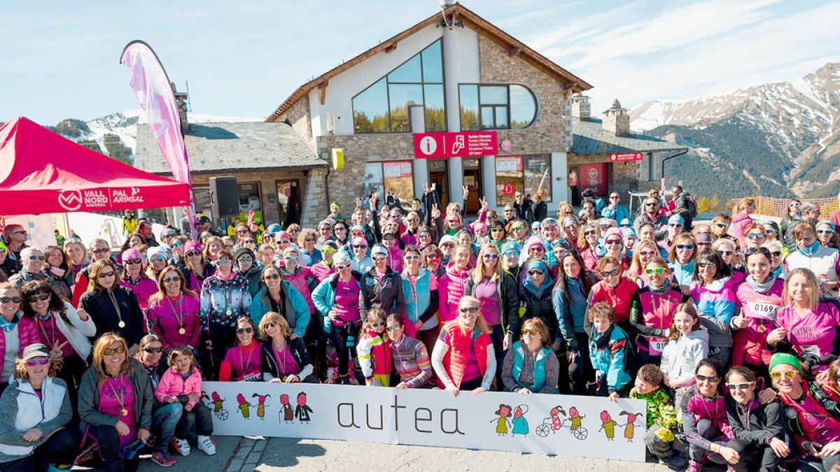 Récord de participació a la tercera Skimo Femení