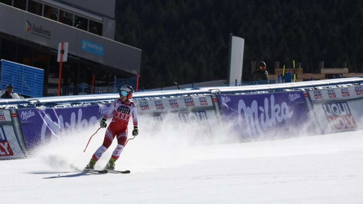 Sofia Goggia domina els primers entrenaments de descens a Grandvalira