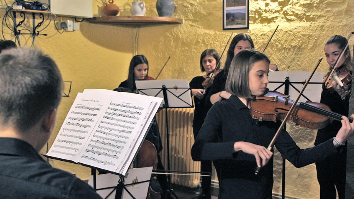 Concert dels joves músics de l'institut de música de la capital