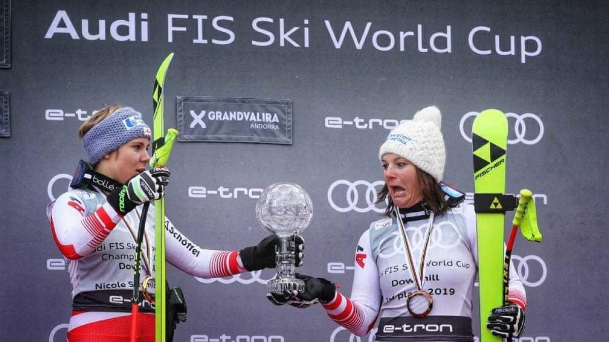 Nicole Schmidhofer guanya la general de la Copa del Món de descens al Tarter