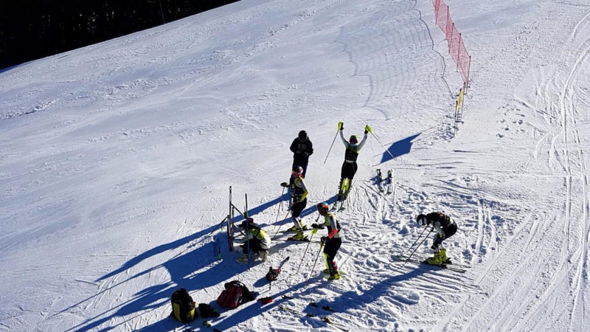 Andorra entra en acció a l'Alpine Team Event